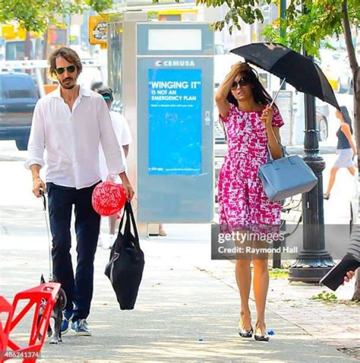 Famke Janssen and boyfriend Cole Frates enjoy romantic cycle in NYC