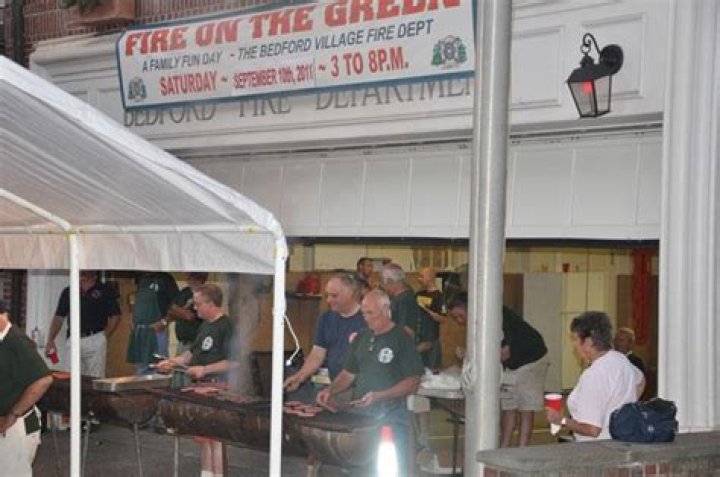 Fire on the Green 2011 Big Success Bedford Fire Department