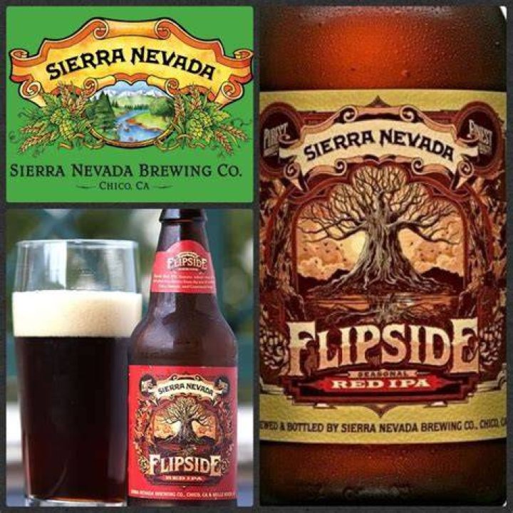 Flipside Red IPA Sierra Nevada Brewing Co. Chico, California & Mills