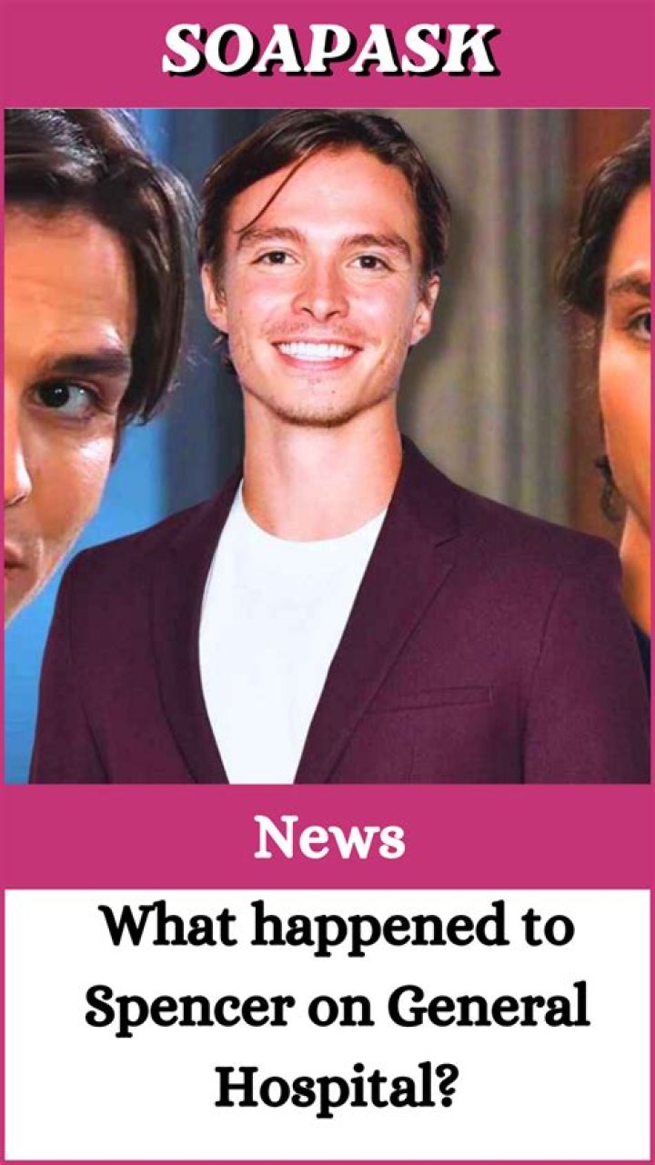 General Hospital Spoilers Does Spencer Already Know His Dad Wasn't
