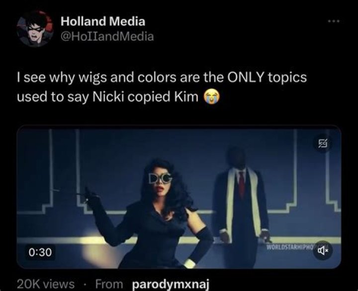 Holland Media on Twitter "Areudumb16 Nicki been saying this way