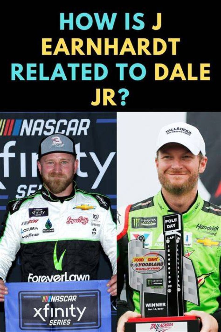 how is j earnhardt related to dale jr