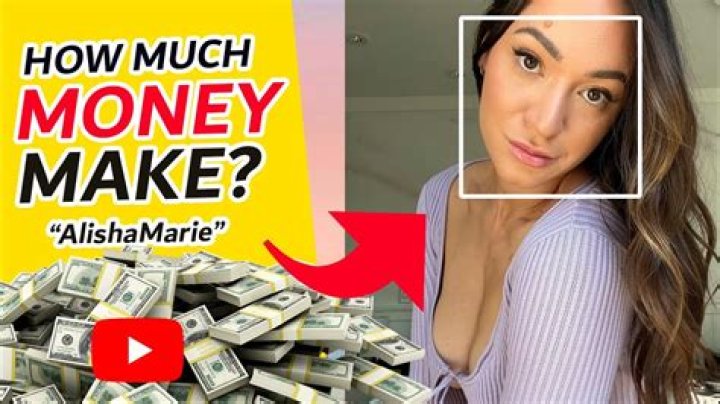 How Much Money AlishaMarie Makes On YouTube Net Worth Naibuzz