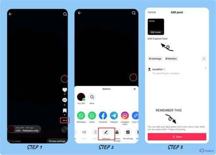 How to Edit TikTok Caption After Posting?