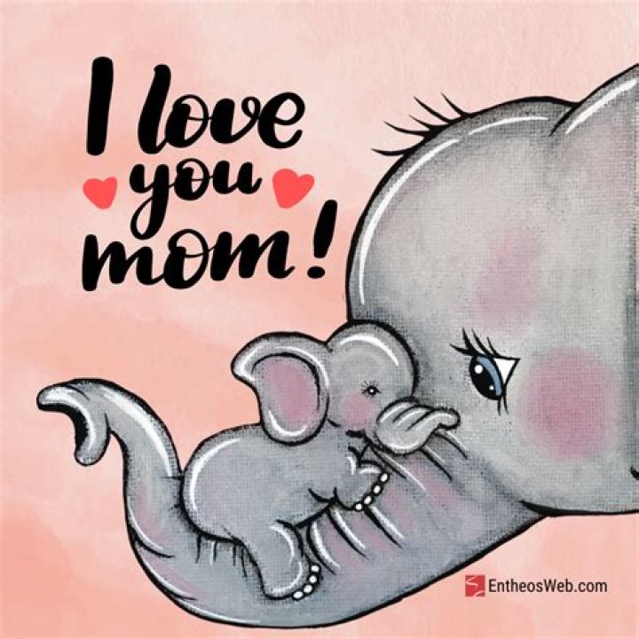 I love you mom👄 Promis