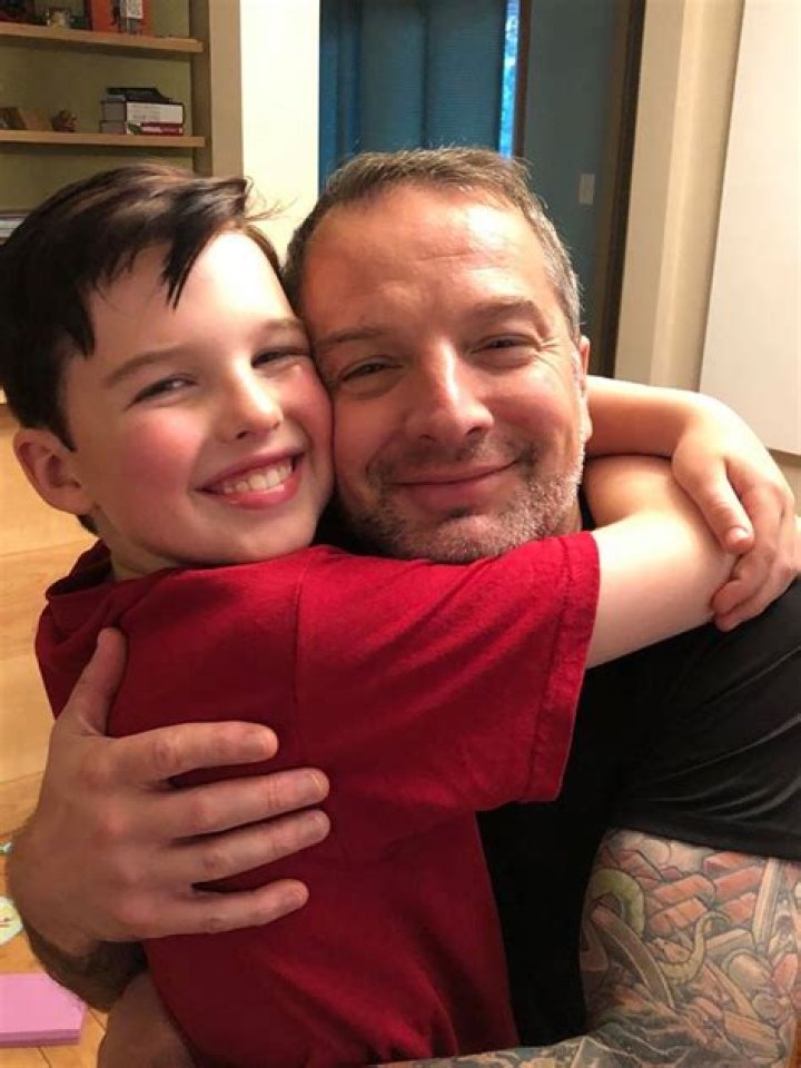 Iain Armitage with father Euan Morton American actors, Actors, Biography