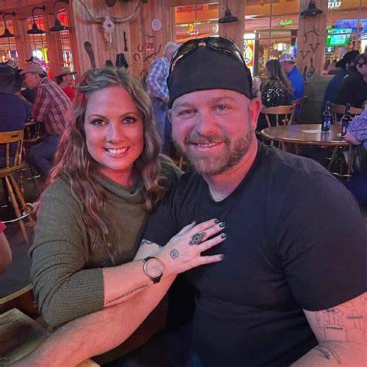 Image of Chris Latham with his wife Tyla Augustine Latham
