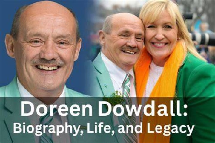 Image of Doreen Dowdall and her ex-husband Brendon O'Carroll