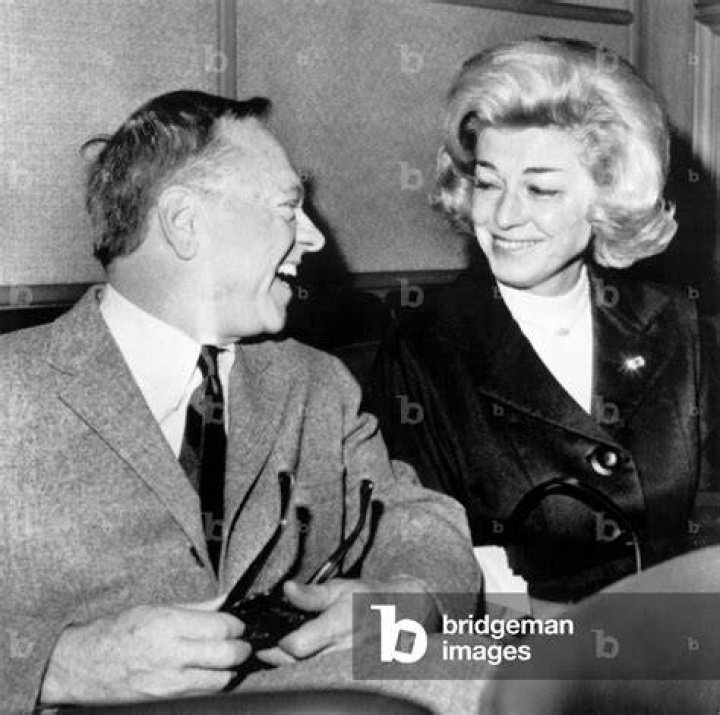 Image of Mickey Rooney, with 6th wife, Margaret (Marge) Lane, shortley