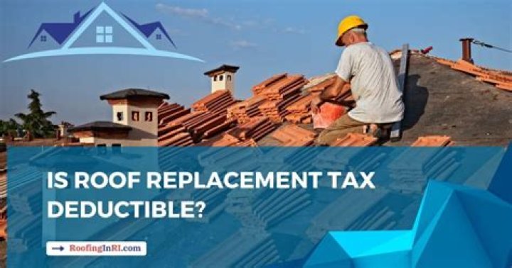 Is Roof Replacement Tax Deductible