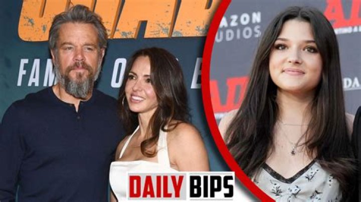 Isabella Damon Everything you need to know about Matt Damon daughter