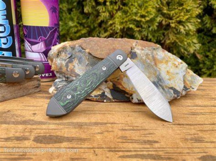 Jack Wolf Knives Low Drag Jack LOWDR01DMY Fat Carbon, Dark Matter