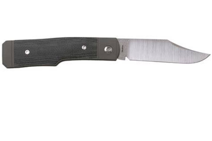 Jack Wolf Sharpshooter Jack, Black Canvas Micarta SHSHMBK coltello da