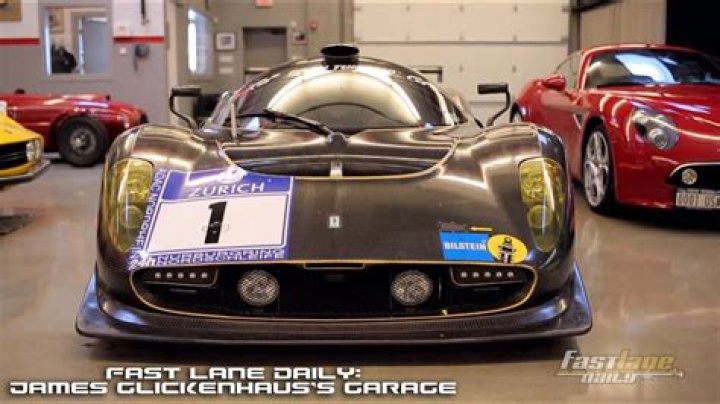 James Glickenhaus Shows His Garage and Amazing Car Collection