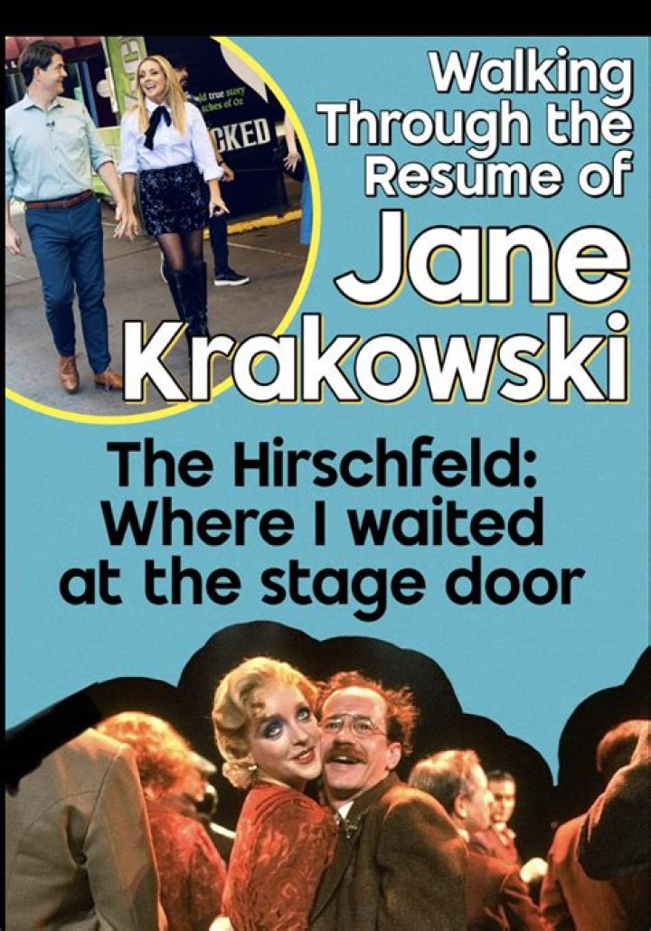 Jane Krakowski 35 years