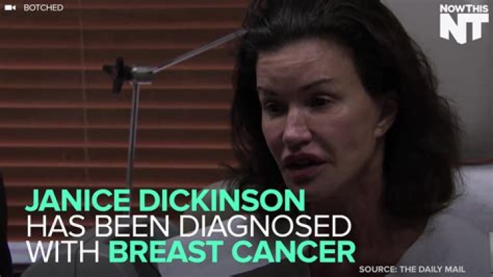 Janice Dickinson Announces Breast Cancer Diagnosis, But She Doesn't