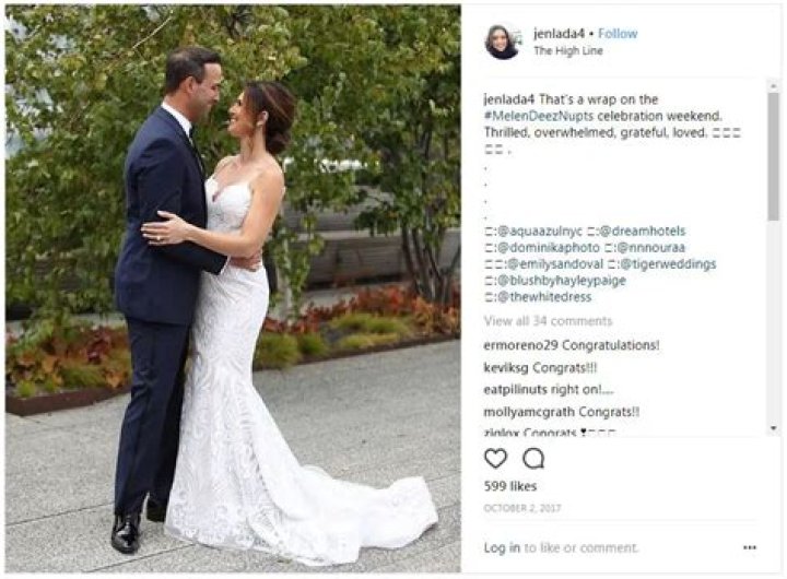 Jen Lada and husband Dario Melendez
