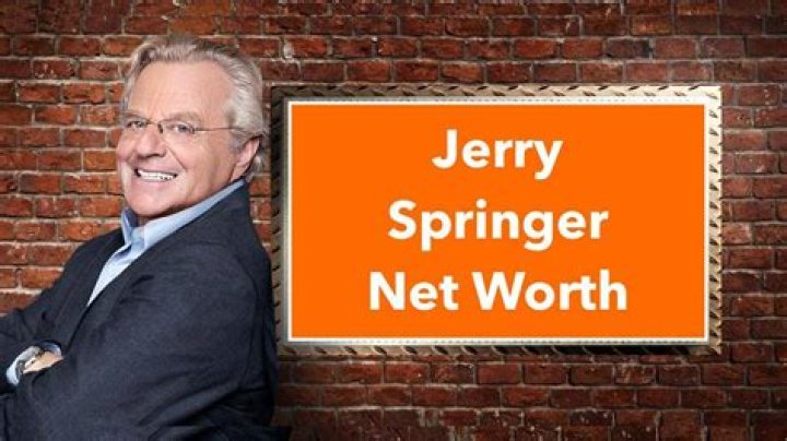 Jerry Springer Net Worth 2021