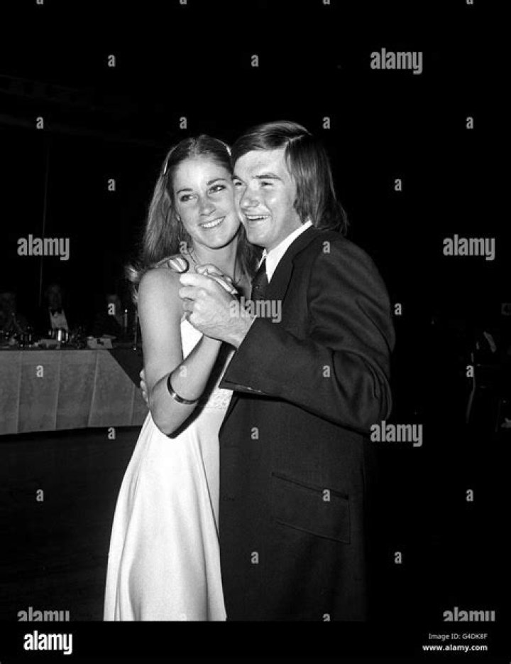 Jimmy Connors and fianc&eacute;e Chris Evert