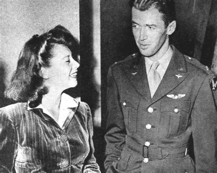 Jimmy Stewart and Dinah Shore, circa 1942