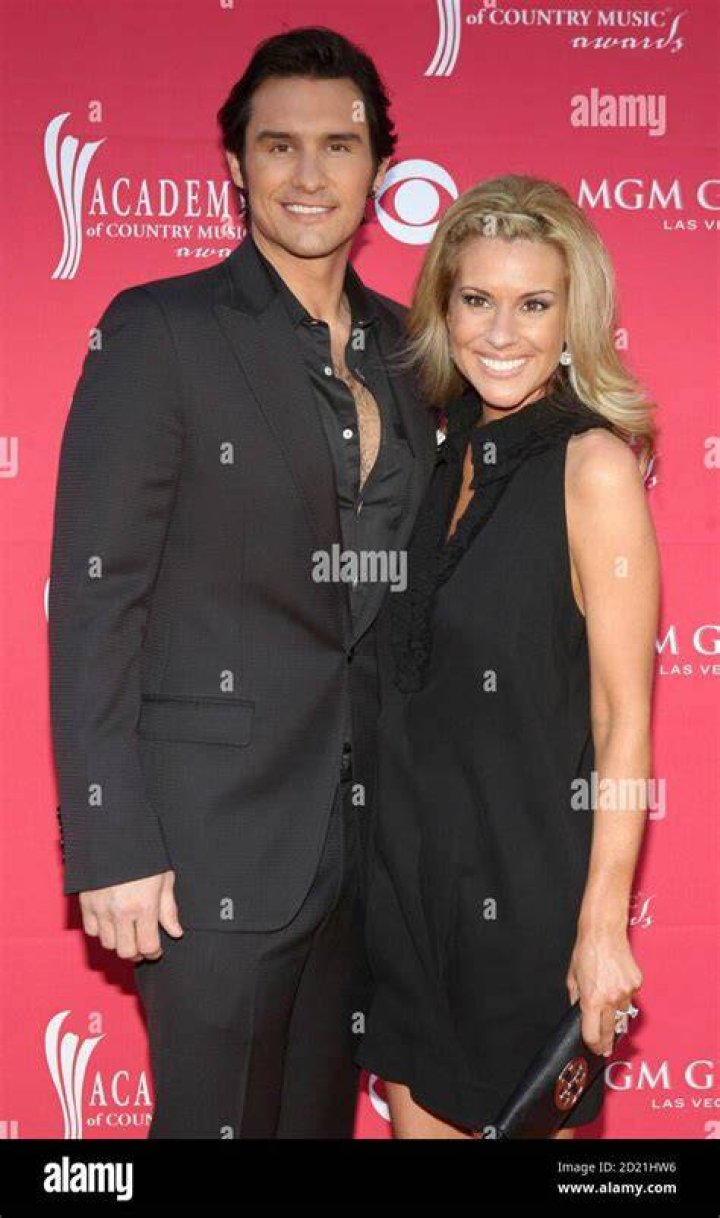 Joe Nichols and Wife Heather The 43rd Annual Academy of Country Music