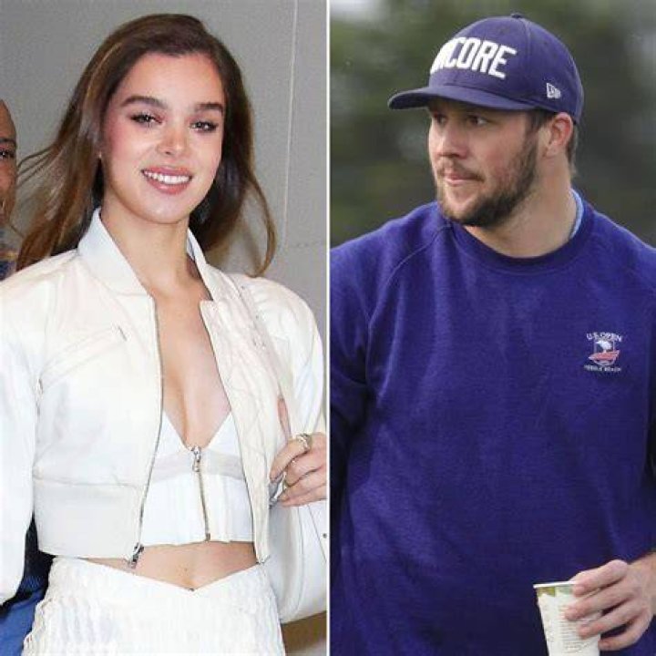 Josh Allen Hailee Steinfeld Brittany Williams Bufalo Bills
