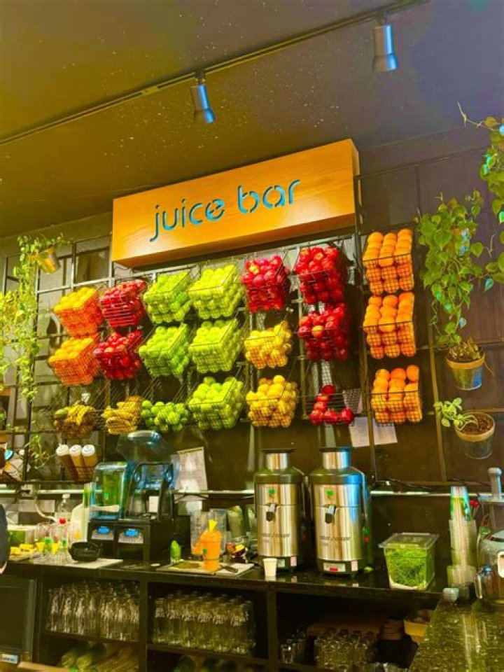 Juice bar inside Simon Rec Center Saint Louis University, Slu, Two