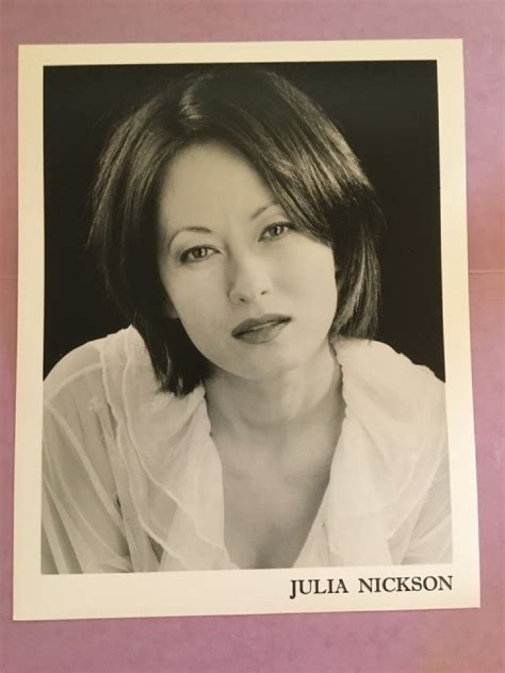 JULIA NICKSON glamour agency headshot photo RAMBO 2, AROUND THE WORLD