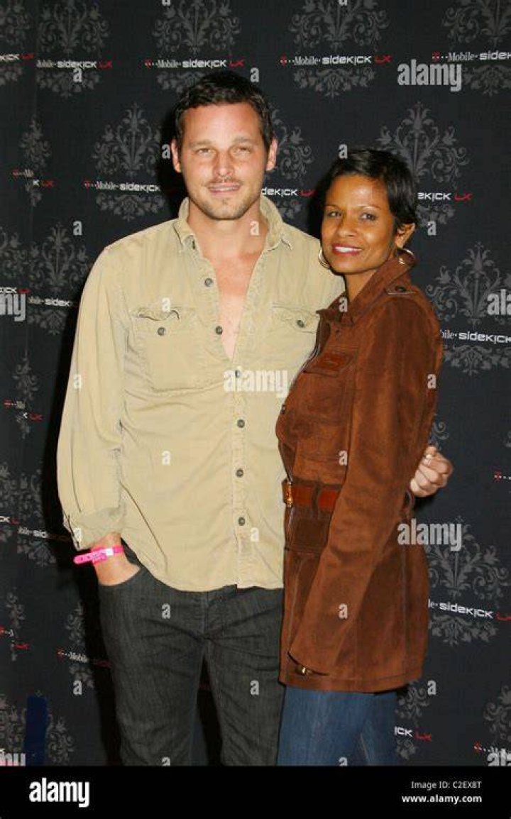 Justin Chambers and his wife Keisha Chambers. Married 1993 Black love