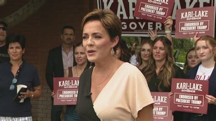 Kari Lake declares victory in AZ Republican governor’s primary