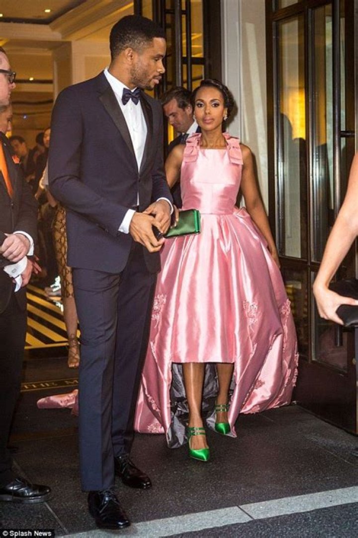 Kerry Washington makes rare appearance with husband Nnamdi Asomugha