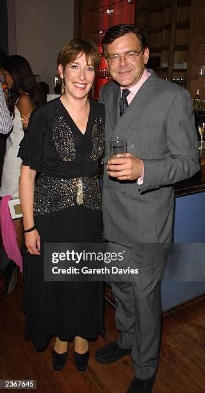 Kevin McNally and wife, Phyllis Logan at the Downton Abbey ChildLine