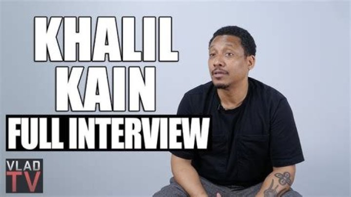 Khalil Kain a.k.a Raheem from Juice/Darnell from Girlfriends Lipstick