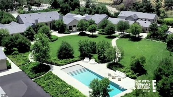 Kim Kardashian builds garden wonderland on 60m compound Daily Mail