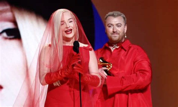 Kim Petras thanks 'incredible transgender legends' in Grammy speech