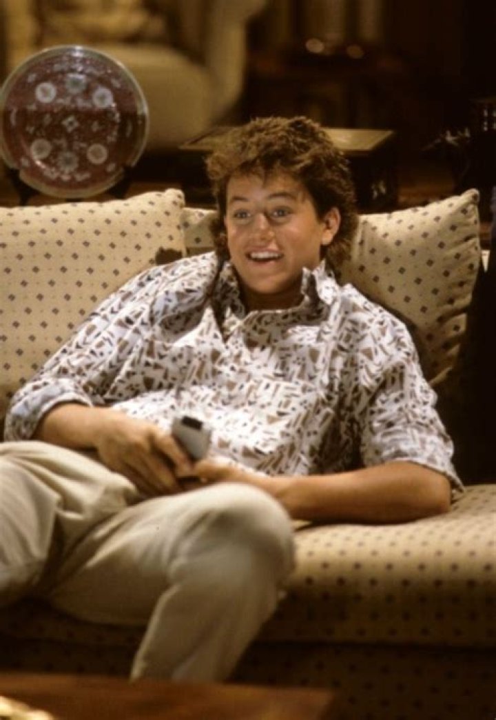Kirk Cameron on the set of Growing Pains in 1988 Kirk cameron