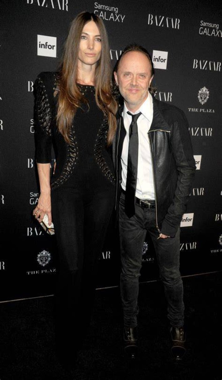 Lars Ulrich with exwife Skylar Satenstein Celebrities InfoSeeMedia