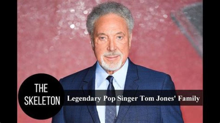 Legendary pop singer Tom Jones and his family