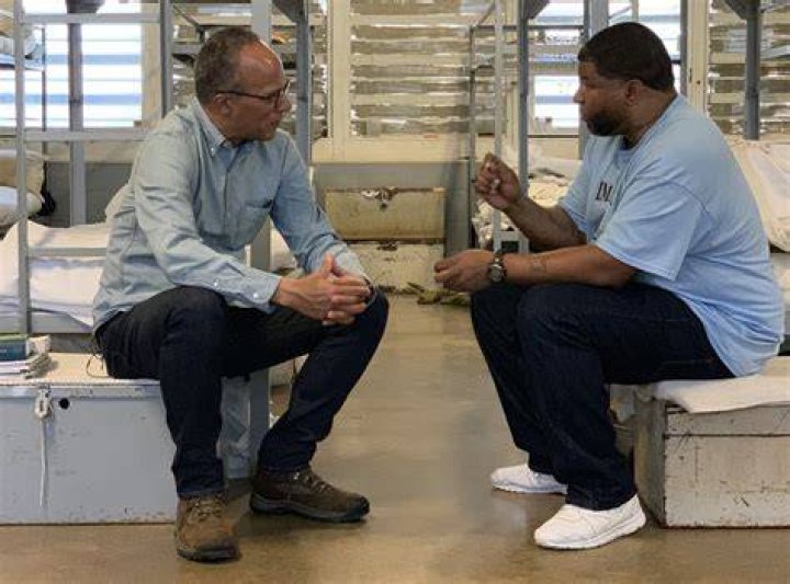 Lester Holt Q&A In prison, I learned about hope and resilience