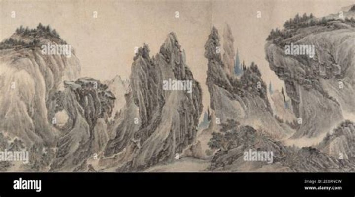 Li Zai Landscape after Dong Yuan, Juran, Ma Yuan, and Xia Gui China
