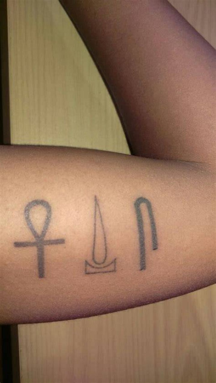 Life Prosperity Health egyptian tattoo Egyptian tattoo, Tattoos