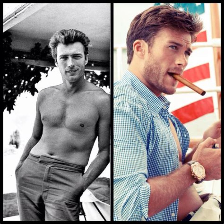 Like father like son Clint & Scott Eastwood Clint and scott eastwood