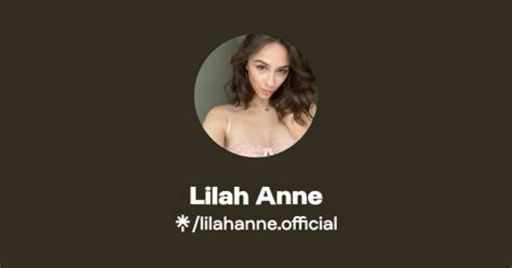 Lilah, lilahanne, OnlyFans TheSexTube