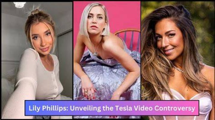Lily Phillips Tesla Video Leak, Lilly Daisy Phillips and Luke Cooper