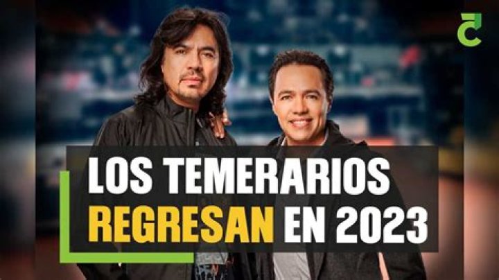 Los Temerarios regresan a los escenarios con su gira 'Los Temerarios 2020 Tour'