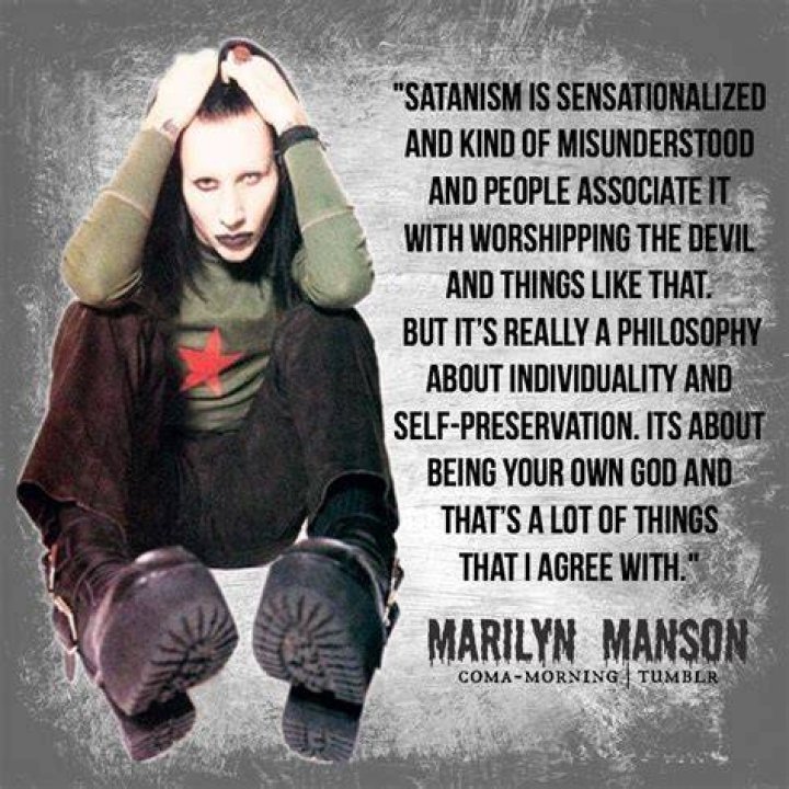 Marilyn Manson Quotes My Note Book