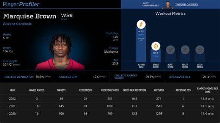 Marquise Brown fantasy football stats Ravens WR breaks out in second