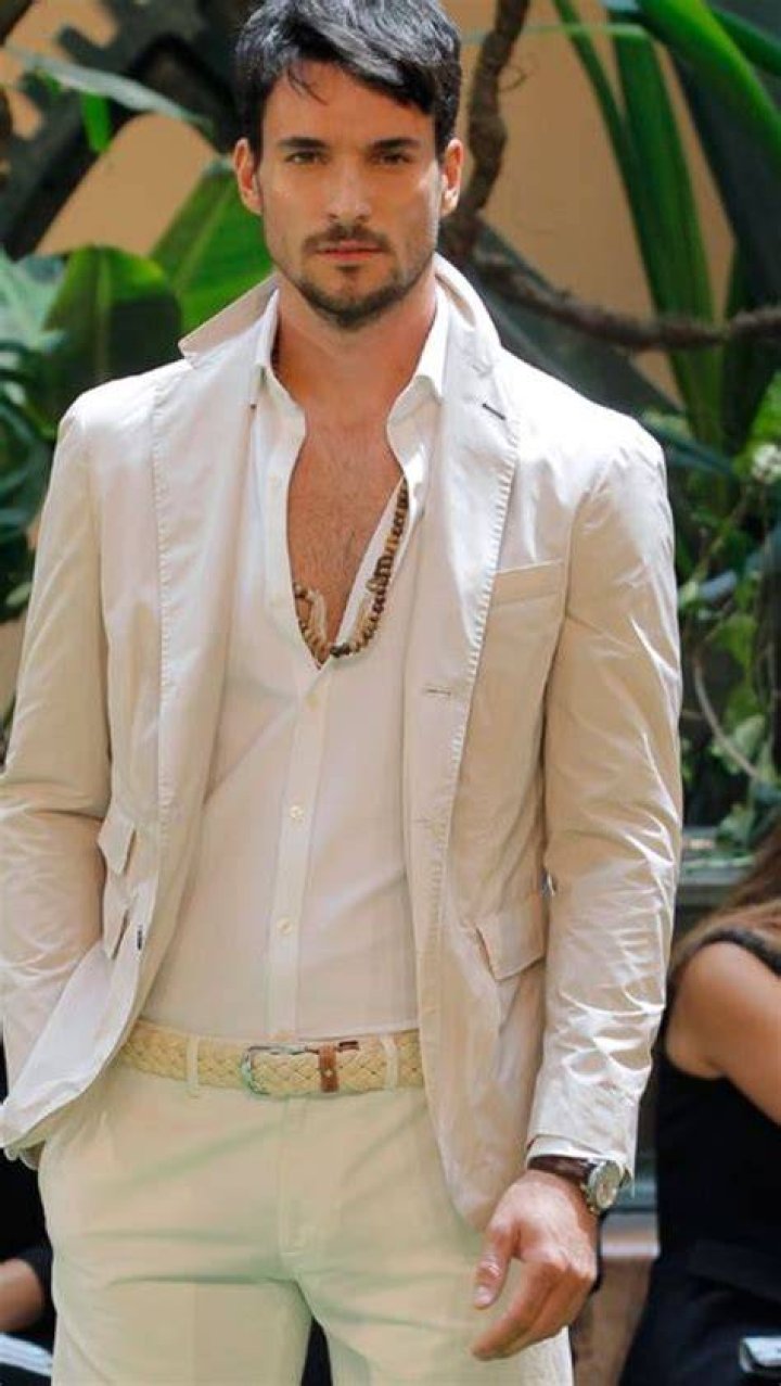 Martin Arrarte, Peruvian model, b. 1984 Angels and demons, Model agency