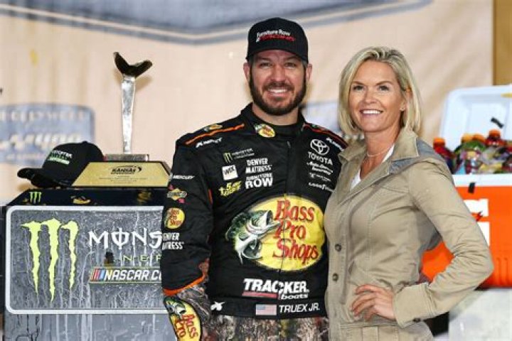 Martin Truex Jr. And Sherry Pollex
