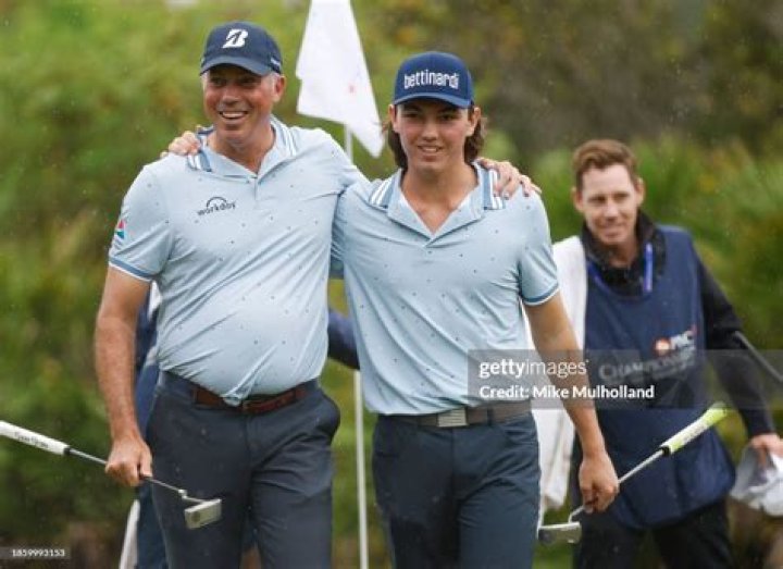 Matt Kuchar, son Cameron take lead at PNC Championship CBC.ca